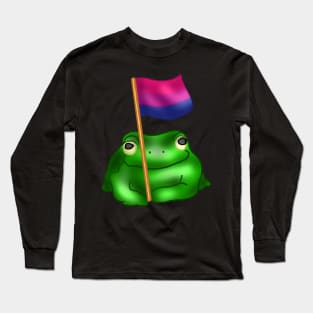 Bisexual LGBTQ Frog Long Sleeve T-Shirt